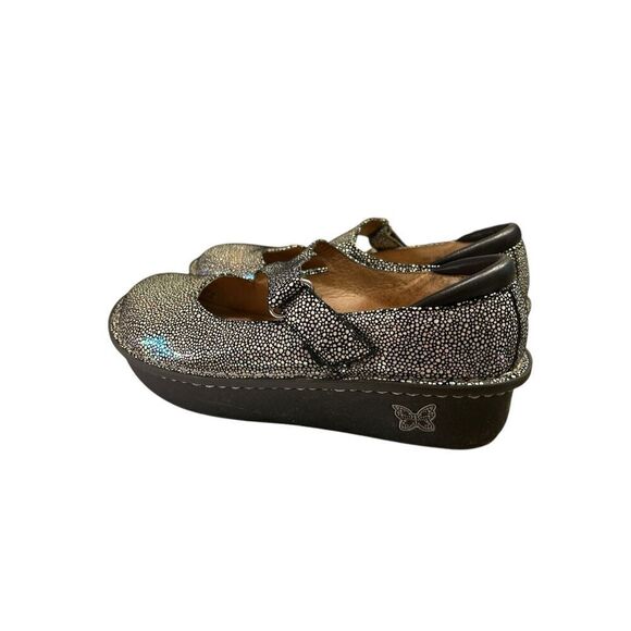 Alegria Shoes Womens 37 Dayna Spring Dottie Iridescent Mary Jane Day 248 - Picture 4 of 7